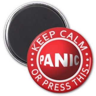 Panic Button Magnet