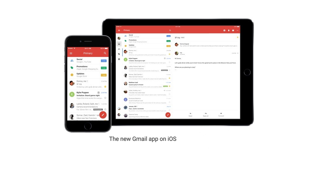 Gmail Gets A Whole Lot Better on iOS
