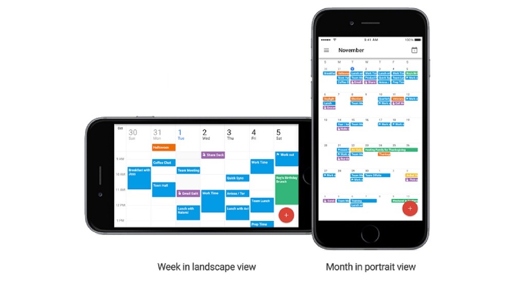 Google Calendar Now Works Better on iOS Devices