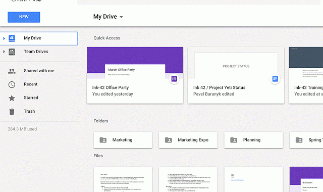 Drive Interface Improvements