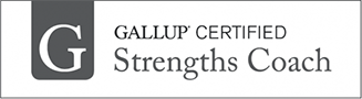 Gallup certified strengths coach badge
