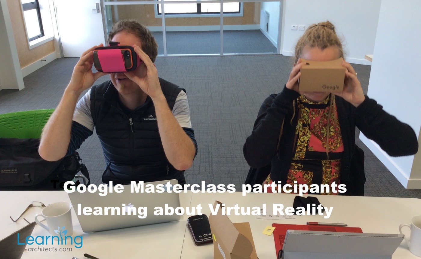 Google Masterclass Participants Learning About Virtual Reality August 2017