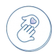 compassion-Gallup-report icon of two hands touching